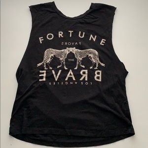 Forever 21 Graphic Muscle Tee